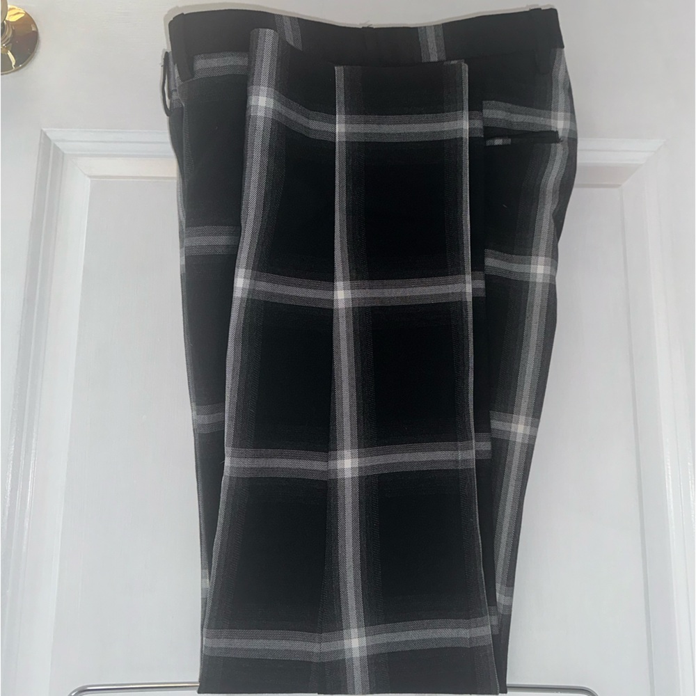 Topman Men’s Check Suit/Dress Pants: Size 32R (32x32) - Picture 8 of 13